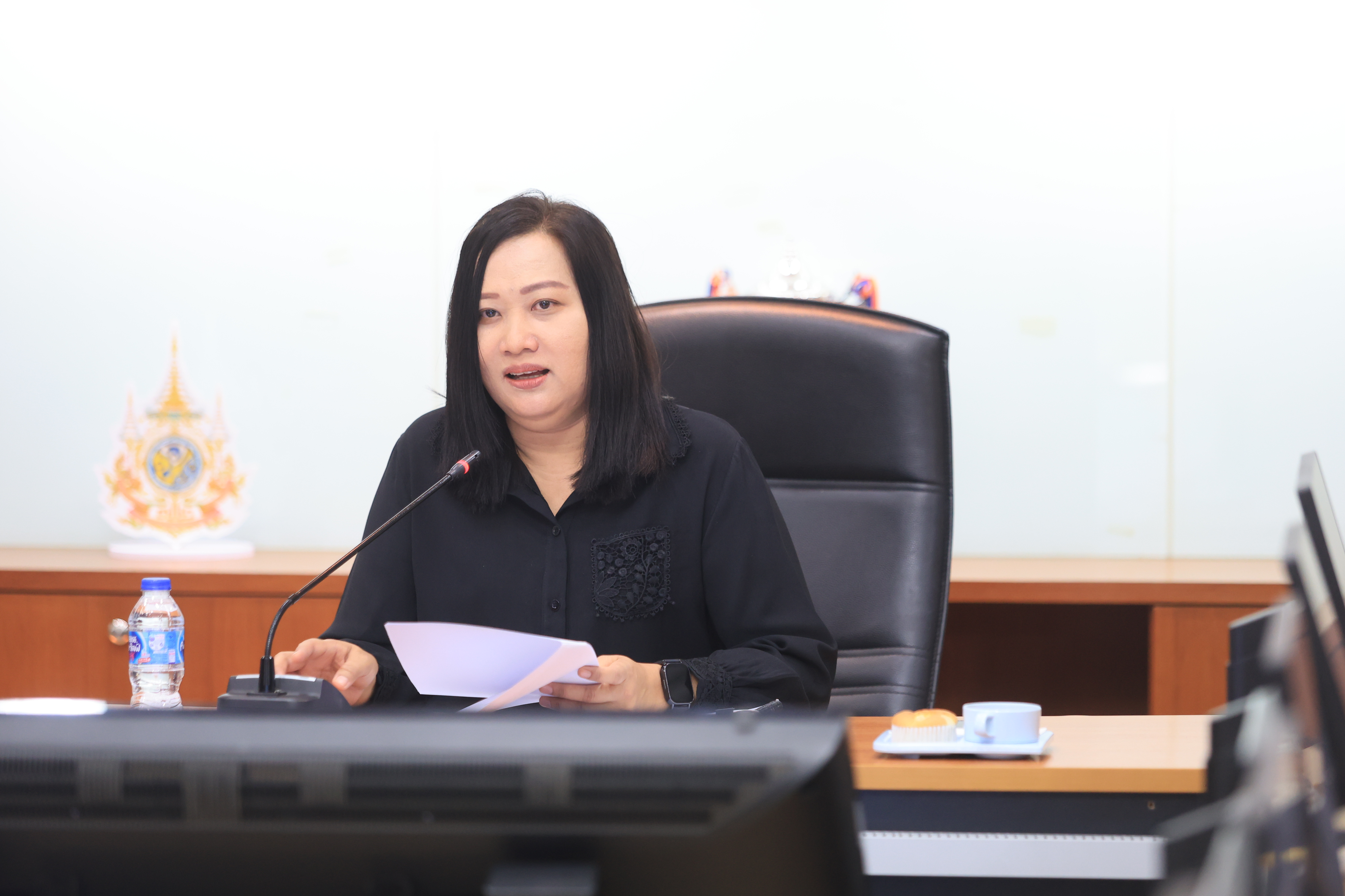 title - สำนักบริหารกลาง ประชุมภายในสำนักบริหารกลาง ครั้งที่ 1/2569